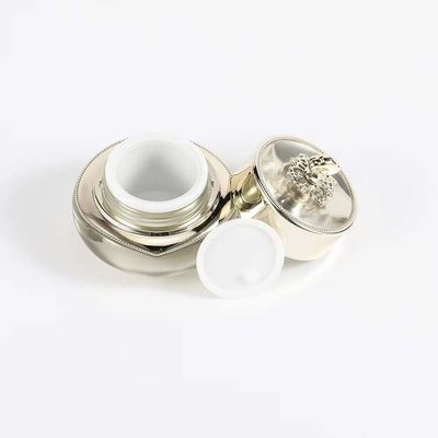 مغطاة مخصصة PMMA وعاء التعبئة التجميلية الصغيرة 30ml-500ml