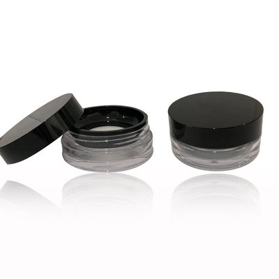 مخصصة 8 غرام بلاستيكية واضحة فارغة مسحوق فضفاض 32.8 * 68.4mm