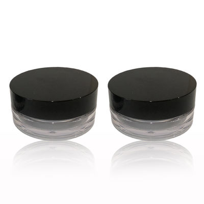 مخصصة 8 غرام بلاستيكية واضحة فارغة مسحوق فضفاض 32.8 * 68.4mm