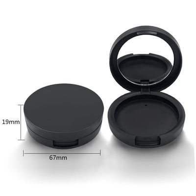 غلاف مسحوق شخصية خالية ضيقة سوداء متطاطية 67mm * 19mm