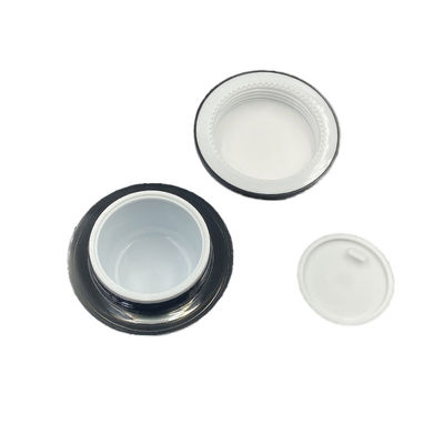 زجاجات الكريم التجميلي الماسية الأكريليك زجاجات صغيرة شفافة للعناية بالبشرة 30g / 50g حجم