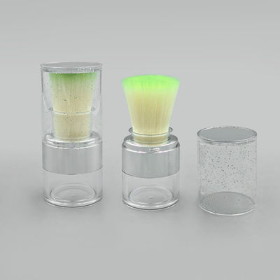 15g Twist Open Clear Loose Powder Case للاستخدام المستدام للشعار المخصص